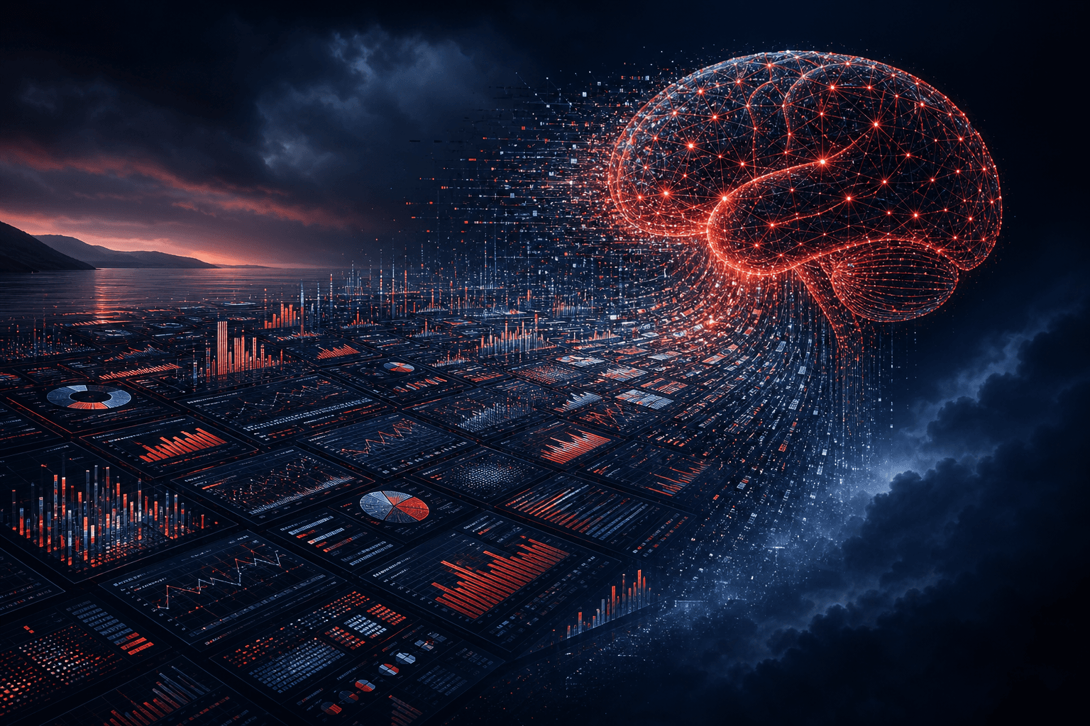 دریاچهٔ دادهٔ درخشان که به مغز هوش مصنوعی تبدیل میشود؛ نماد ارزشگذاری Databricks